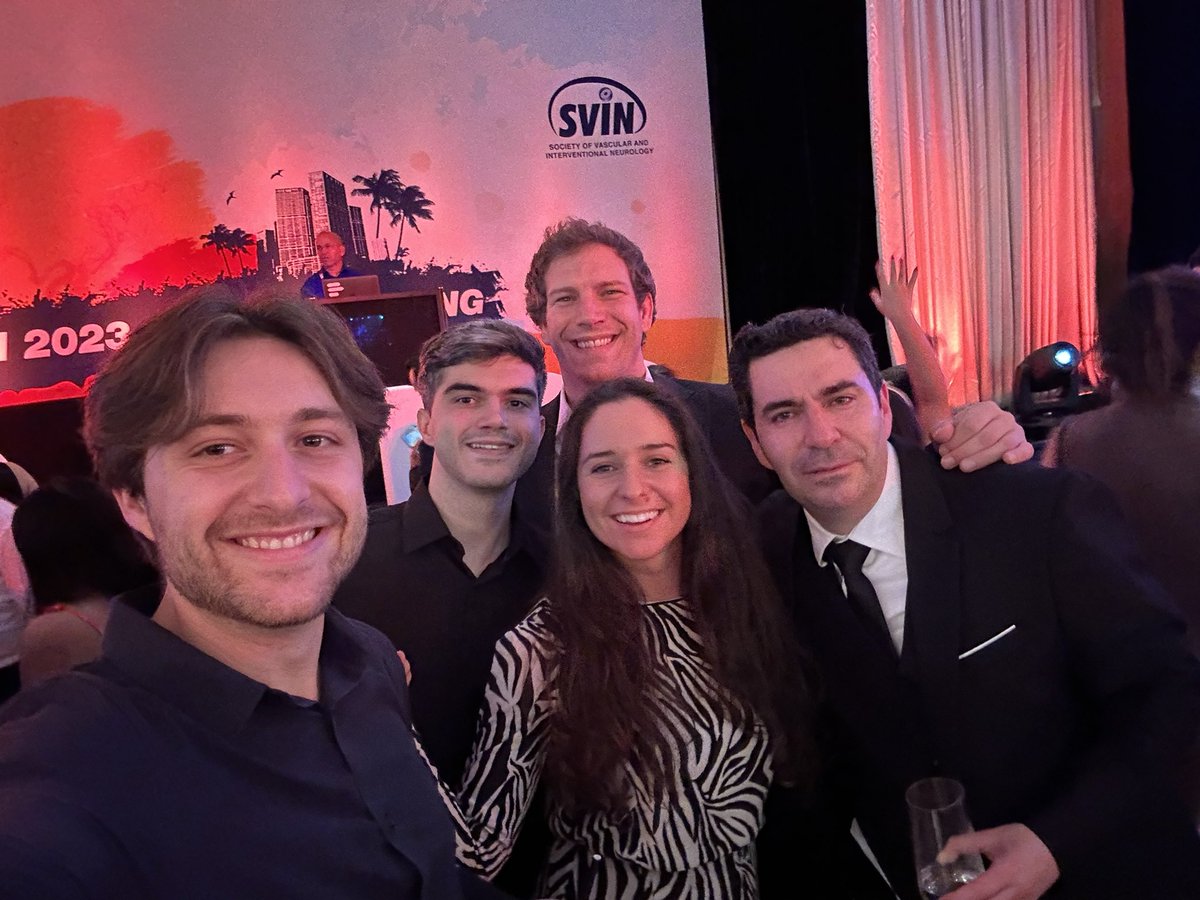 What a visit to Miami for #SVIN2023 ! 

If this conference stands out for one thing it's definitely the networking. It was such an incredible experience to meet bright and fun people from the neurointerventional field and get closer to research partners, great things are coming!