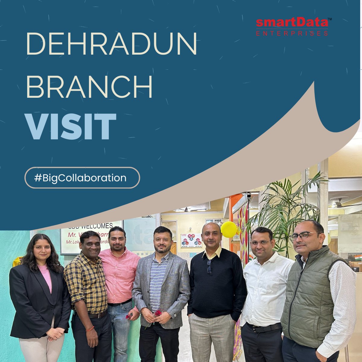 Knowledge is power, and branch visits are knowledge-sharing hubs. Teams leverage each other's expertise, creating a collective intelligence that propels the entire organization forward. #smarTians at Dehradun branch visit. #LeverageKnowledge #BigCollaboration