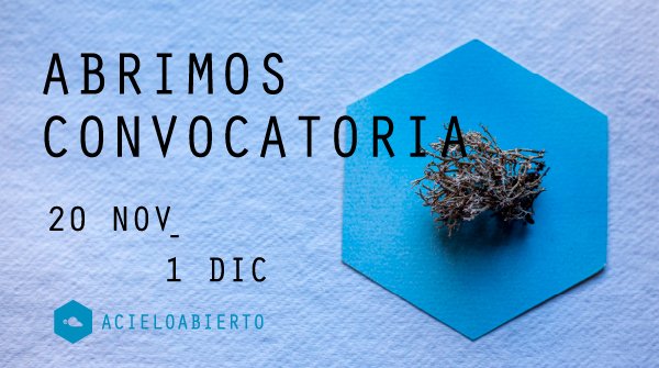 📣Abrimos la convocatoria del #CircuitoAcieloabierto2024 📣👏👏

👉Del 20 de noviembre al 1 de diciembre👈

👇👇El enlace 👇👇
redacieloabierto.com/circuito-aciel…
 
Diseño imagen: <a href="/migueliguacen/">Miguel Iguacen</a>
#RedAcieloabierto #CircuitoAcieloabierto #danzaenespaciosnoconvencionales #danzacontemporanea