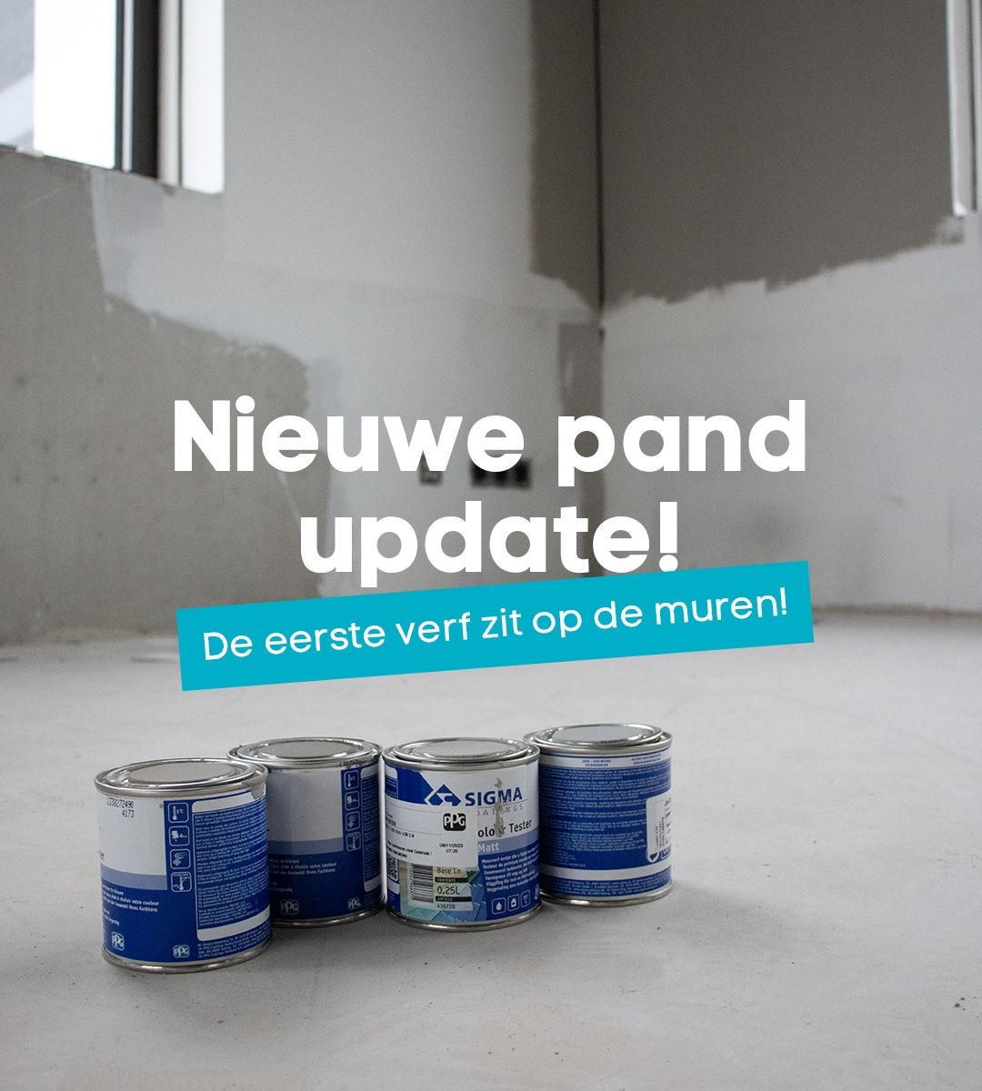intermixnl's tweet photo. Nieuwe pand update! De eerste verf zit op de muren! 🖌️ Dit zijn voornamelijk nog swatches, maar de kleurkeuze is gemaakt.  Stap voor stap krijgt het nieuwe pand meer sfeer!   Wat vind jij ervan? https://t.co/LCZoF9pEjU