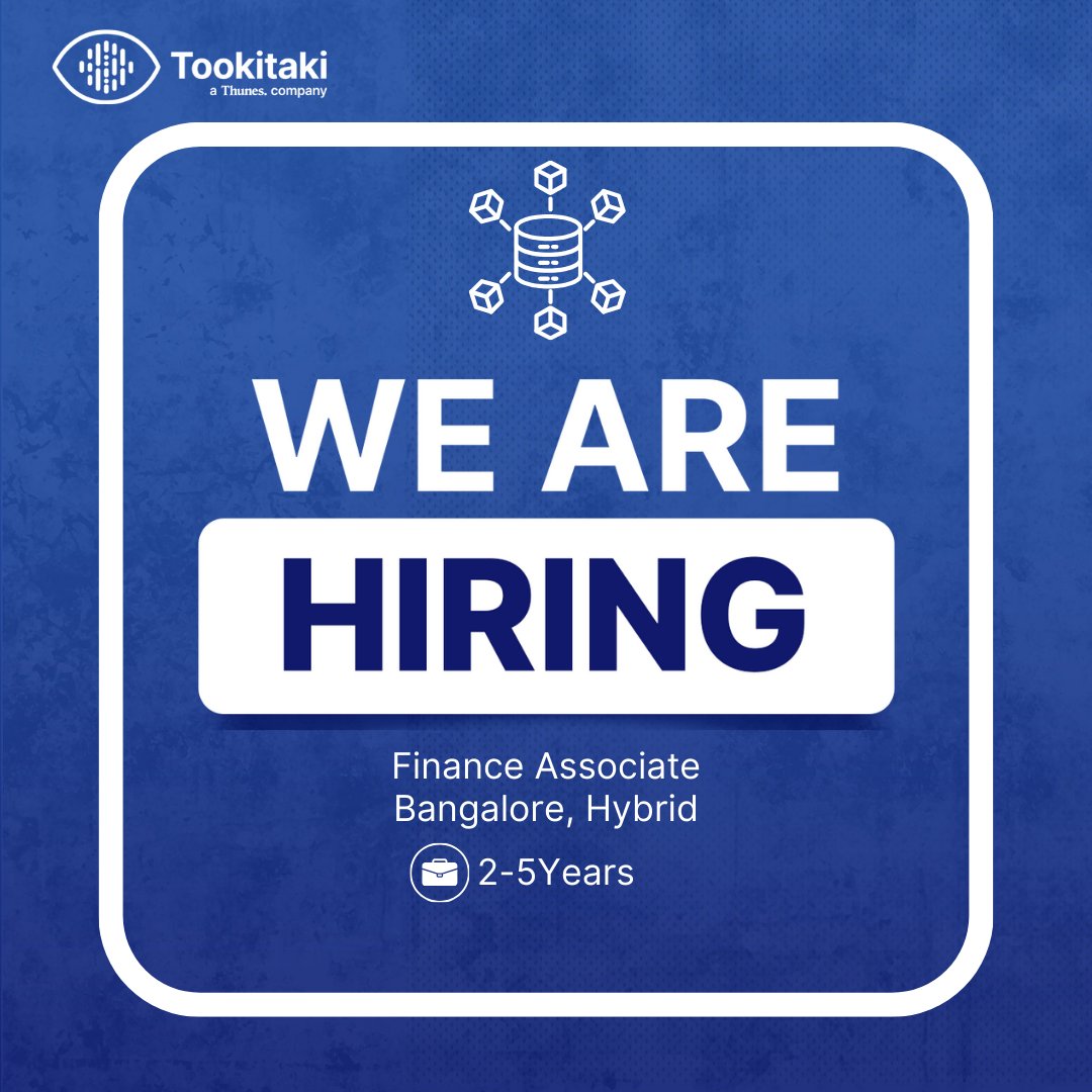 tookitaki's tweet photo. We’re hiring Finance Associate with 2-5 years of work experience! Have a look at the details below, and apply now at https://t.co/anE8z54twq

#hiringnow #hiringalert #finance #complaince #tax #payroll #hybridwork https://t.co/leRcV9arS8