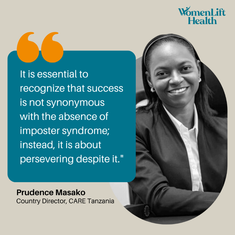 Imposter syndrome prevails amid systemic barriers and institutional biases that stifle the true essence of women, often leaving them feeling unseen and unheard. Read more on how @MasakoPrudence rose above self-doubt: bit.ly/3QzRNC0 #RethinkingImposterSyndrome