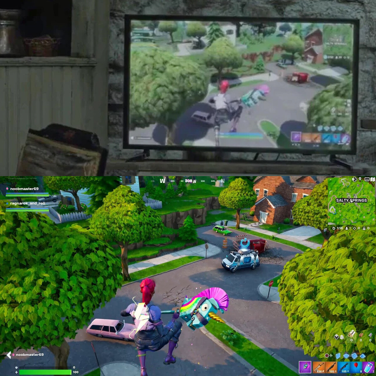 TeamPWR's tweet photo. We recreated this iconic movie scene https://t.co/zjqRJj0DyB