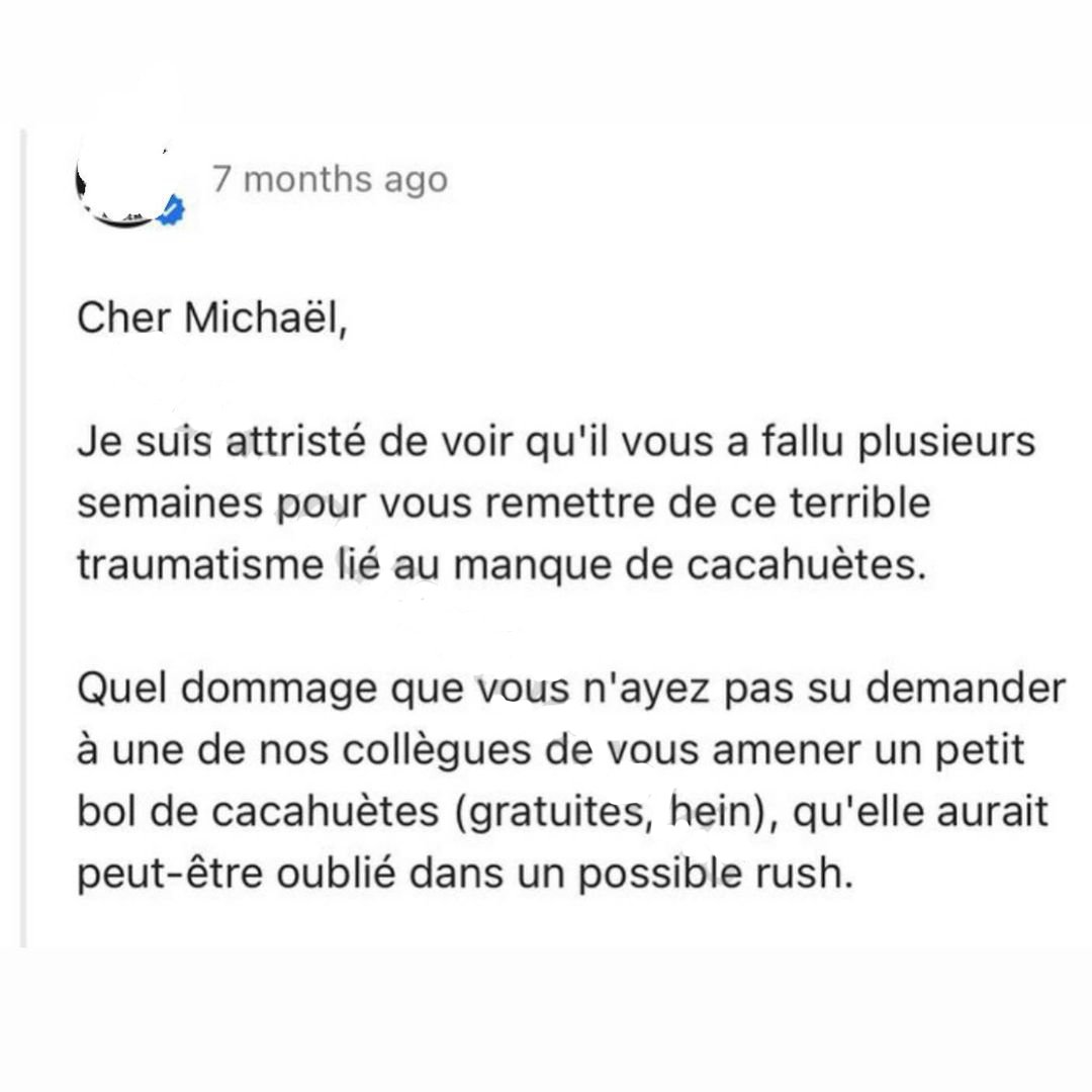 PireDesAvis's tweet photo. mdrrrr la réponse du patron est incroyable https://t.co/VHSRr1FTJJ