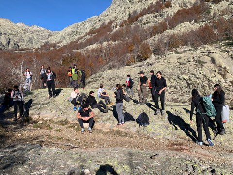 Sortie a Vizzavona pour nos élèves d'option EPS vendredi et samedi . <a href="/apalbertini/">Albertini</a> <a href="/accorse/">Académie de Corse</a> <a href="/RaybaudA/">Raybaud agnes</a> <a href="/jose2_giovanni/">Giovanni Jose</a>
