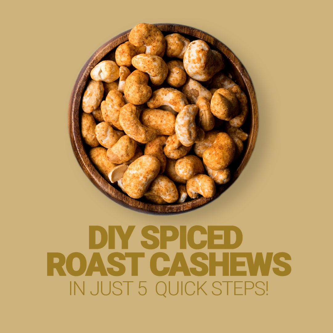 globalcashews's tweet photo. EASY PEASY: Homemade Spiced Roasted #Cashews!

Our recommended spice mix?

🌶️ A pinch of black salt
🌶️ 1/2 tbsp garam masala
🌶️ 1/2 tbsp ground cumin
🌶️ 1/2 tbsp ground coriander
🌶️ 1/2 tbsp amchoor https://t.co/Ck97BKQKKw