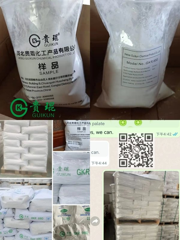 Things should be prioritized, but you should put everything first.<a href="/followers/">はうはう</a>
🏭 Lily Hao
📱 WhatsApp +8618031084140/+8616682092157
💌 guikun06@guikunchem.com
#chemical #traders #factory #Titaniumdioxide #powder #paints #coating #pigments #plastic #masterbatches #ink #rubber #TiO2