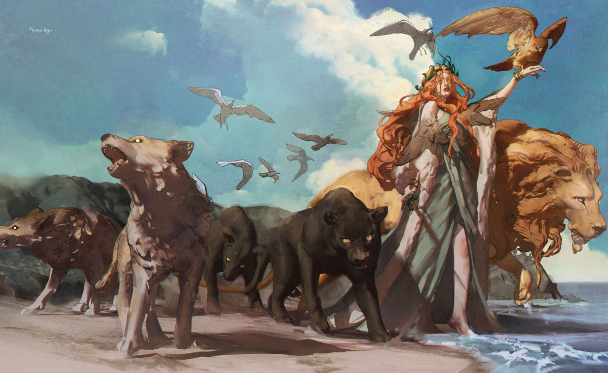 「Discover the art of Entei Ryu, a Concept」|IAMAGのイラスト