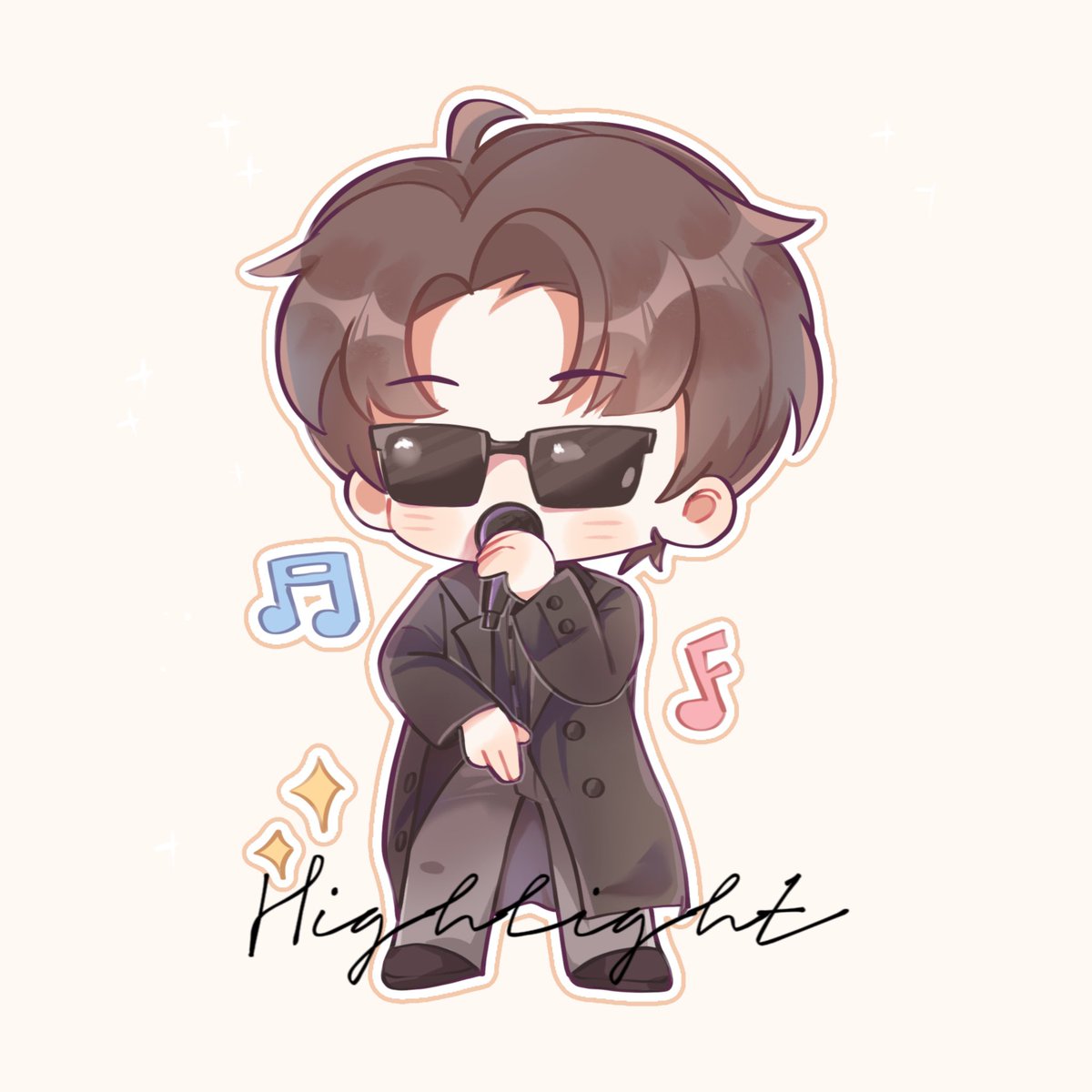Highlight_Dew's tweet photo. 本来是想放在蛋糕上的Q版
画都画了 发一下叭 https://t.co/lYhIzKq8Xh