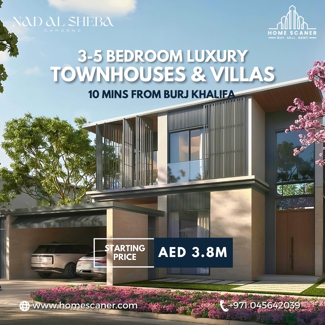 Nad Al Sheba Gardens offers a serene oasis of greenery in one of the city's most sought-after locations.🌆
#homescaner #realestateagent #townhousesforsale #dubai #meraas #luxuryproperty #nadalshebagardens #nadalsheba #dubairealestatebroker #dubaitownhouse #villa #dubaiproperty