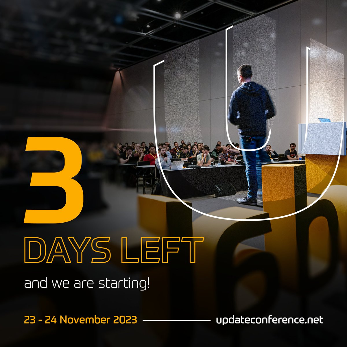 This week, the #UpdateConference will be launched. 🤩 Are you excited? 
If you don't have tickets, buy them here now 👇
🎫 updateconference.net

#learning #conf #update #programming #code #coder #coding #it #technology #tech #database