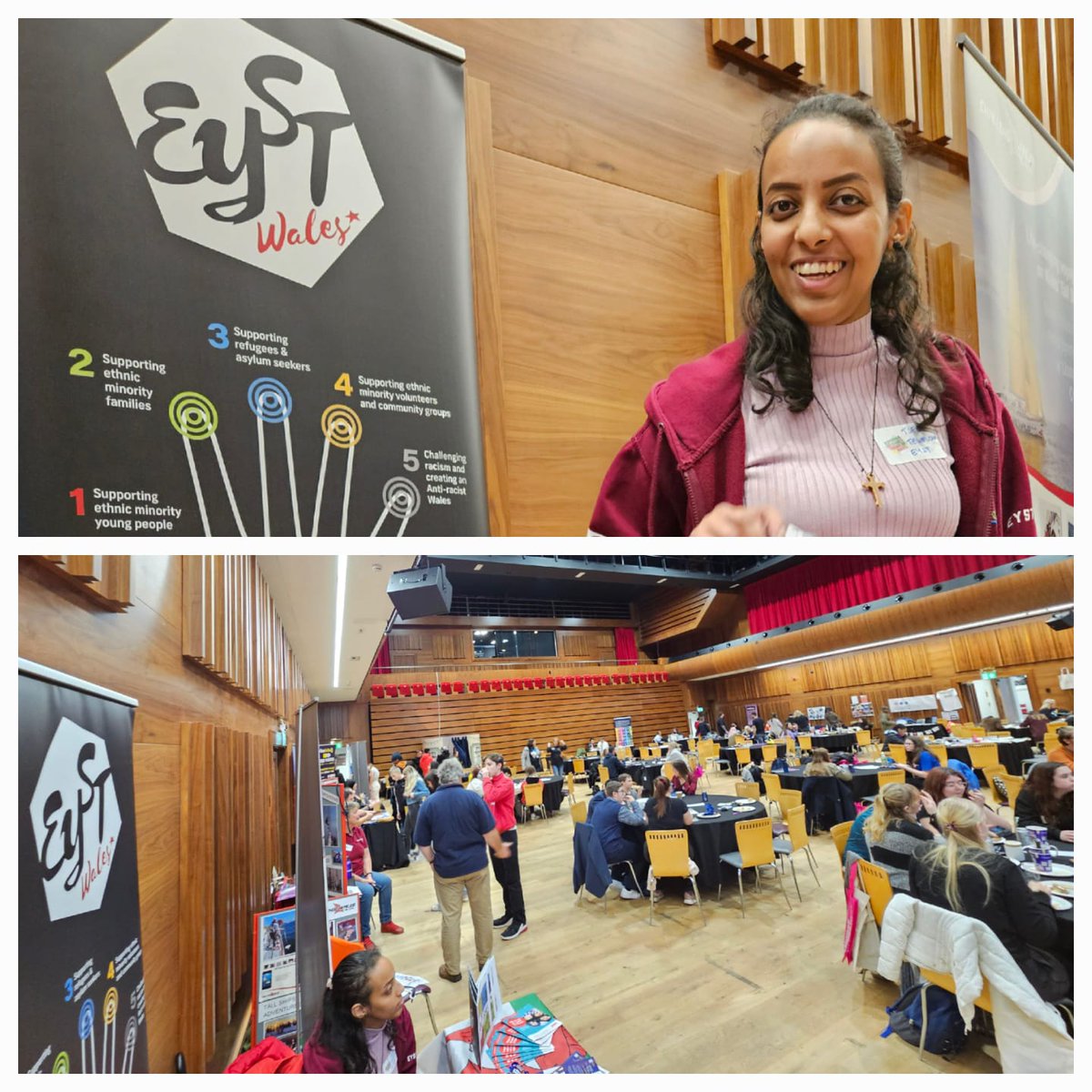 eystwales's tweet photo. It was great to be part of the @YoungWalesCIW @ChildreninWales #YWFestival2023 & #Connect with many awesome #YoungPeople. We #Blessed to have great #YouthGroups in #Wales #SwanseaUniversity #GreatHall
#EYST23 @childcomwales
@eystwales @ChallengeWales @BarnardosCymru @VibeYouthCIC https://t.co/abRiHnfCfl