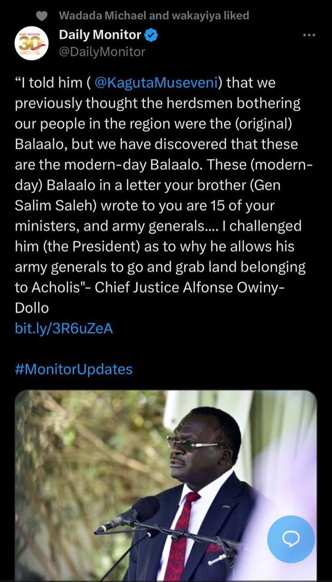 If I may ask the chief justice with all due respect: If as an Ugandan I go to Acholi region and buy or lease or rent land from an Acholi clan or family to rear my cows, what is wrong with that? He, like many of us, owns a house in Kampala. Did he grab Baganda land?