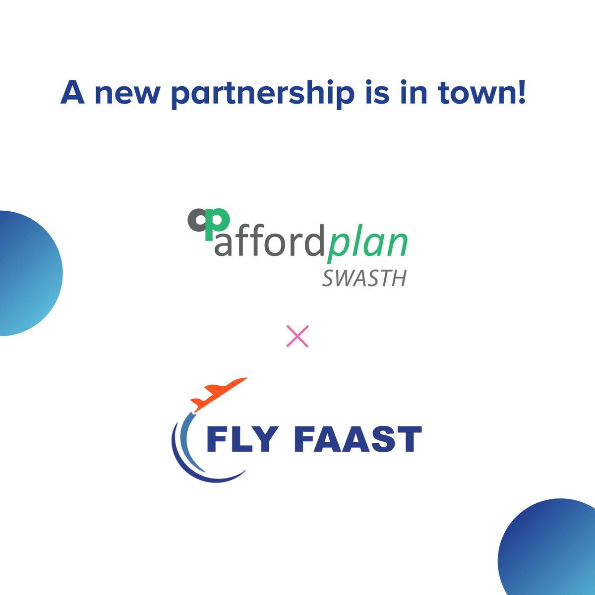We have big news to share! #AffordPlan is proud to join hands with #FlyFaast. FlyFaast is a specialized air ambulance service offering efficient emergency care through advanced facilities and trained professionals. For more information call +91 92500 50501.
#TransportService
