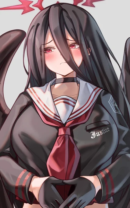 羽川ハスミ#ブルアカ 