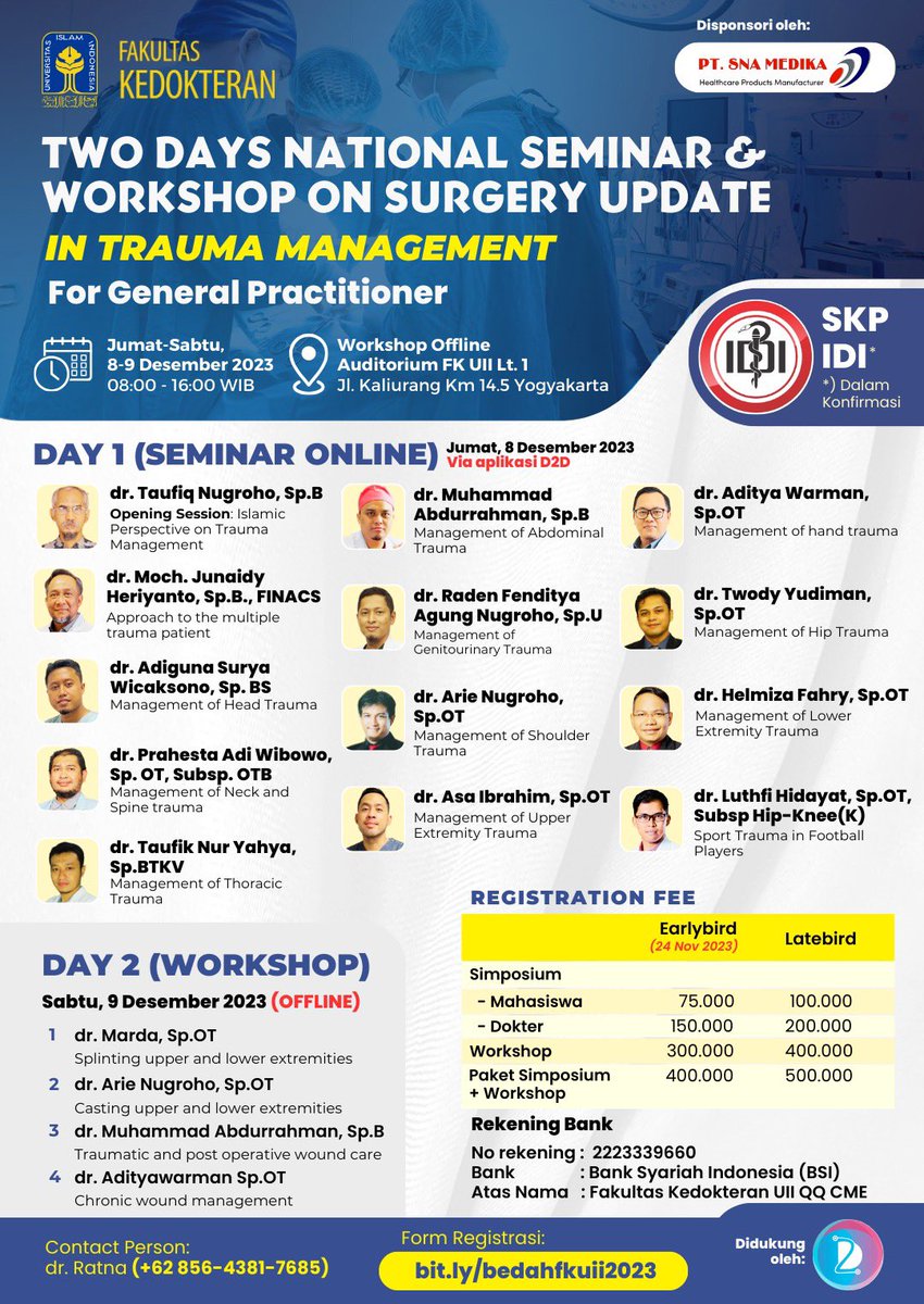 #seminarkedokteran #seminar #dokter #workshop #dokterindonesia #yogyakarta