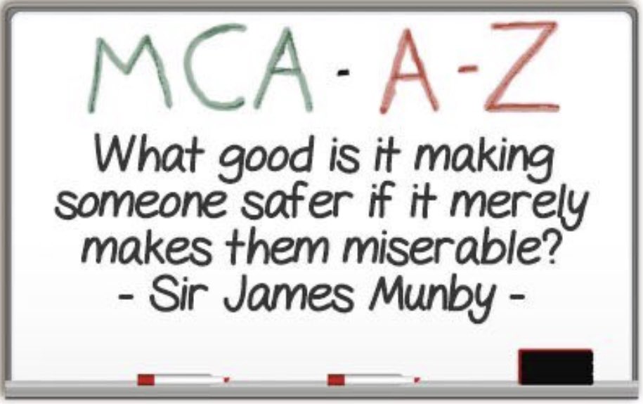 Shout out to all those this week who recognise that risk isn’t always negative or something to be mitigated against. One of the biggest risks to people who draw on support is the concept of risk itself. We safeguard people’s rights not people.