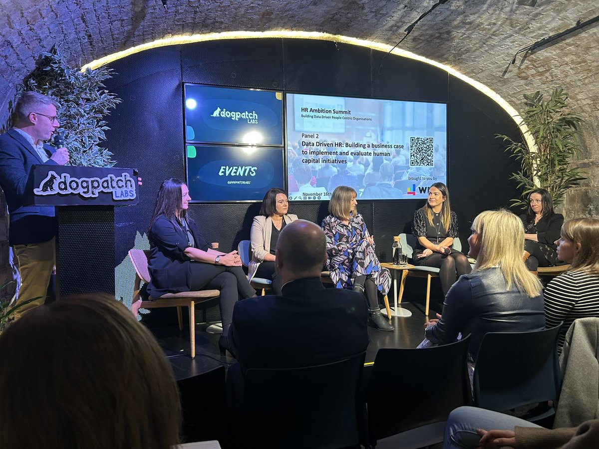 JennyKinmonth's tweet photo. As an advocate for People Analytics, I was delighted to speak at @wrkyhq #HRAmbition Summit about building a business case to implement and evaluate human capital initiatives. Thanks @Brian_Slatts &amp; the Wrky team for a great event @dogpatchlabs https://t.co/44wTd6jTfh