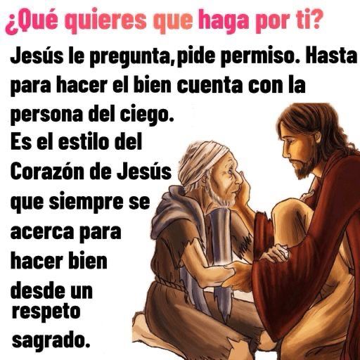 "Señor, que vea otra vez"