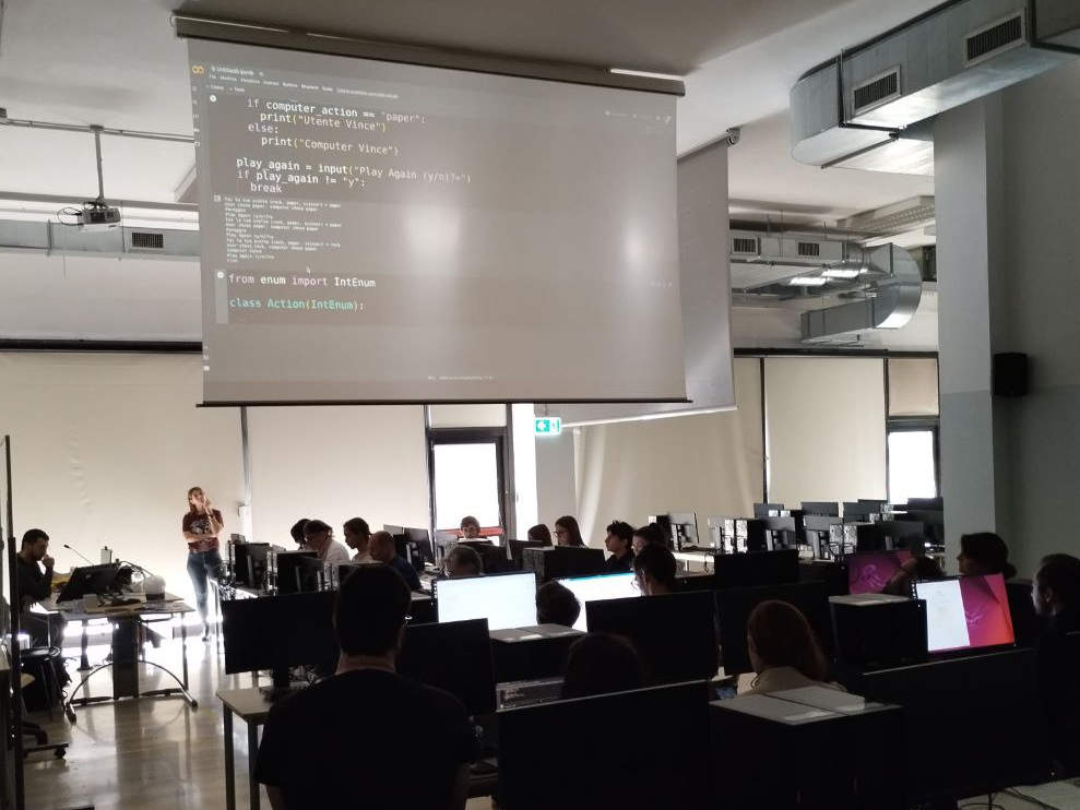 PythonPescara's tweet image. 🇬🇧 Yesterday we held the "Python Beginner's Workshop" as part of the "DevFest Pescara 2023" with the hospitality of the Università 'G. d'Annunzio' of Chieti-Pescara 🐬
#Python #PythonPescara #Workshop #PythonItalia #DevFest2023 #DevFestPescara #GDGPescara #UdA #Pescara #Pytherin