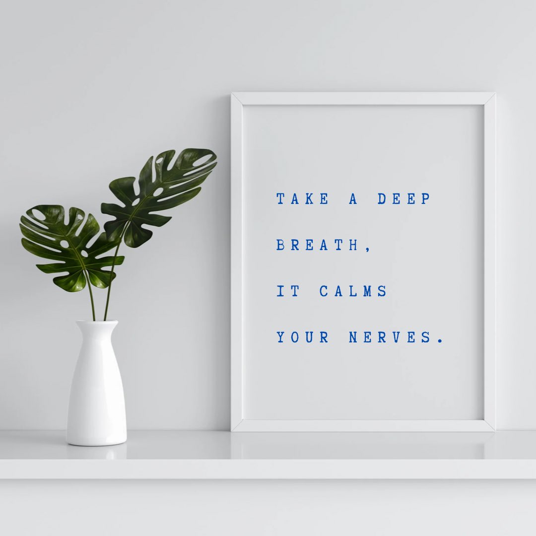 Feeling over whelmed and a bit anxious, take 1 or 2 deep breaths, it calms your nerves and makes you think better.

#mondaytip
#BBMAs