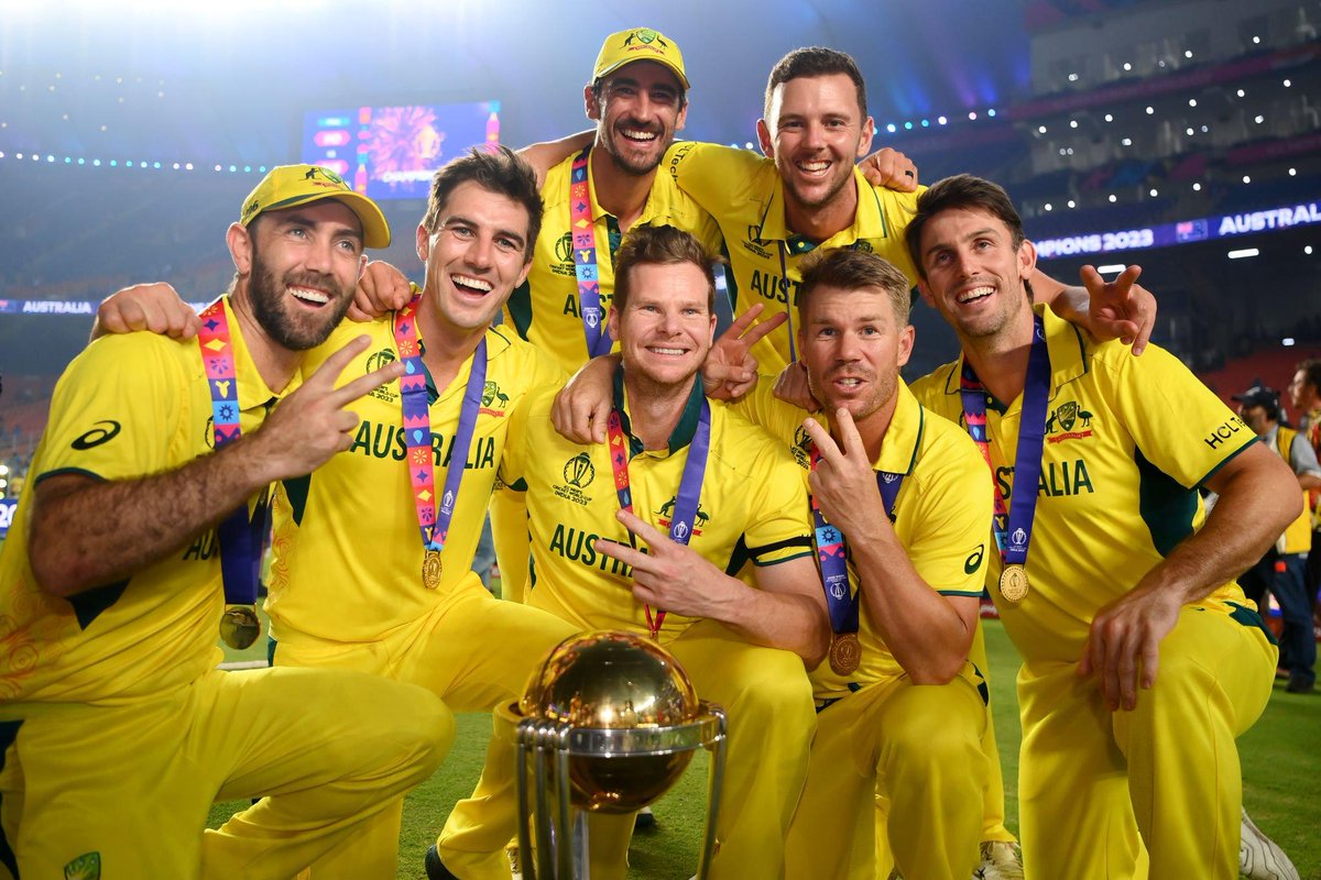 Warm greetings to all those who abused/mocked me after Australia lost first two matches or even before that!!!!

I remember everyone one of you and i literally laugh on ur congrats messages now!

Anyways regulation respect from my side,God bless you!

#INDvsAUS #AUSvsINDfinal