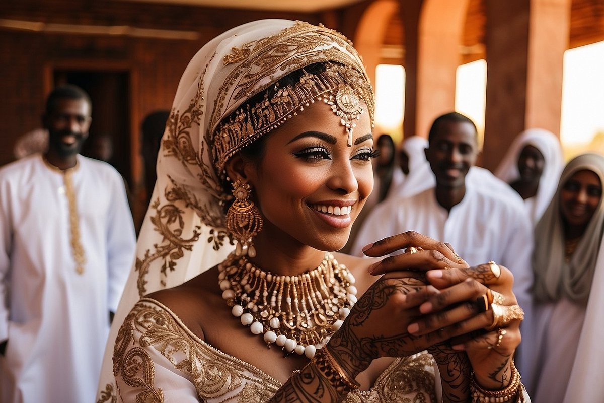 Created by AI
wedding of Sudanese people