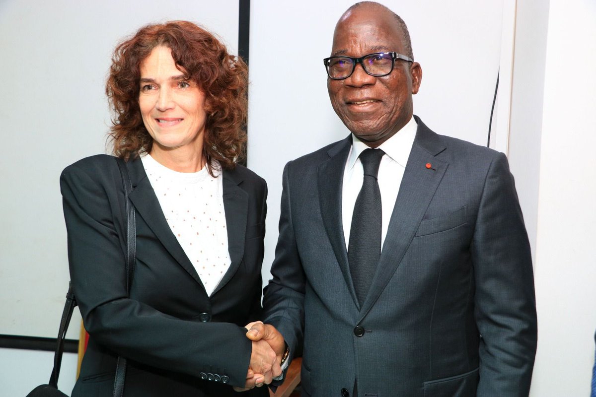 AmbWestAfricaSE's tweet photo. Nouvelle coopération entre #Suède et la #cotedivoire 🇨🇮🇸🇪pour réduire les émissions de gaz à effet de serre. 
Merci Ministère de l’environnement et le développement durable et @GggiCotedivoire pour l’accueil de notre Agence de l’ Énergie! https://t.co/OrCmtML5nH