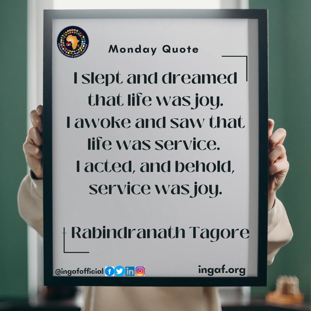 ingafofficial's tweet photo. Monday motivation. 

#INGAF https://t.co/VIgGBZNZmd