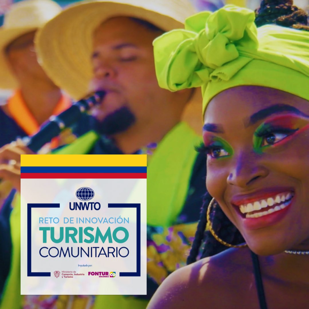 NataliaBayona's tweet photo. ."El #turismo es el motor de desarrollo de las comunidades. Hoy más que nunca necesitamos empoderar a los jóvenes para convertirse en emprendedores que promuevan su cultura" Únete al reto de innovación @UNWTO @MincomercioCo para vender una nueva Colombia🇨🇴 https://t.co/SjM71K0fCC https://t.co/adDXj2A119