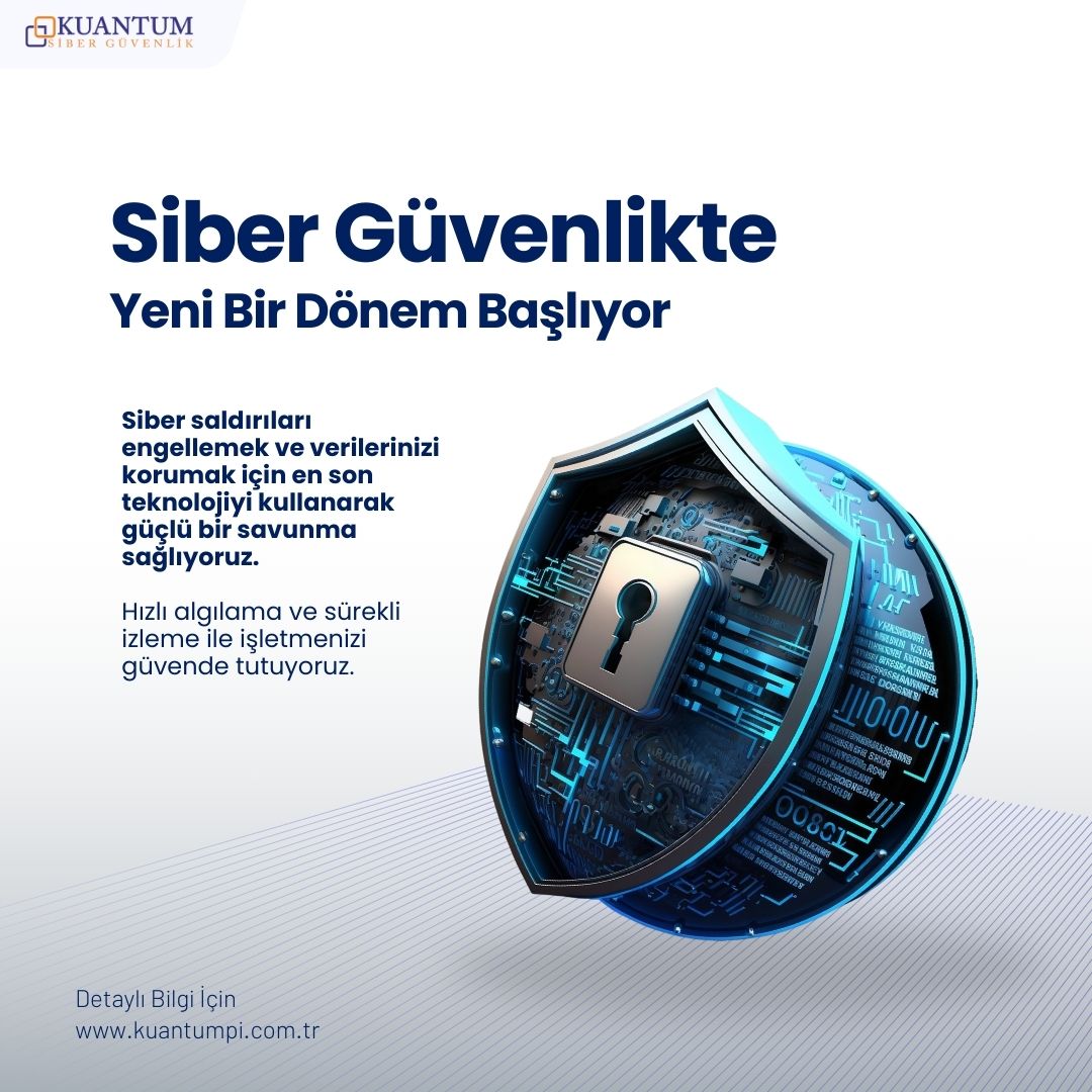 Verilerinizin güvenliği bizim için öncelik! En son teknolojiyi kullanarak Siber Saldırıları önlemeye ve verilerinizi korumaya odaklanıyoruz. 🛡️ Siber dünyada güvende kalmak Kuantum Pi ile artık çok kolay! 🔐#sibergüvenlik #firewall #VeriGüvenliği