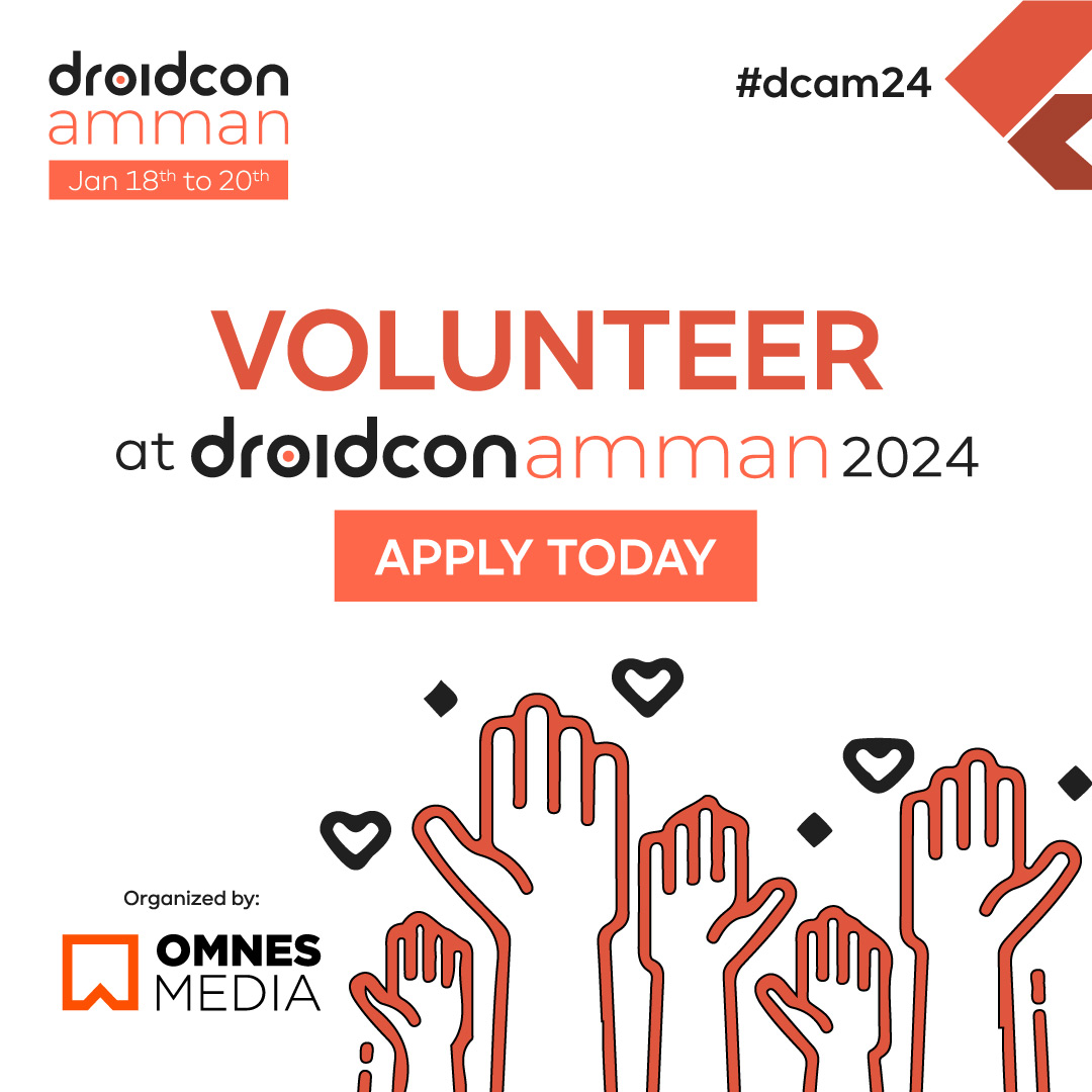 Be part of the upcoming first edition of droidcon Amman, volunteer with us, and get a free ticket for the whole conference including a droidcon Amman 2024 T-Shirt and our eternal gratitude! Apply here: docs.google.com/forms/d/e/1FAI…
#droidcon #droidconamman #android #developers