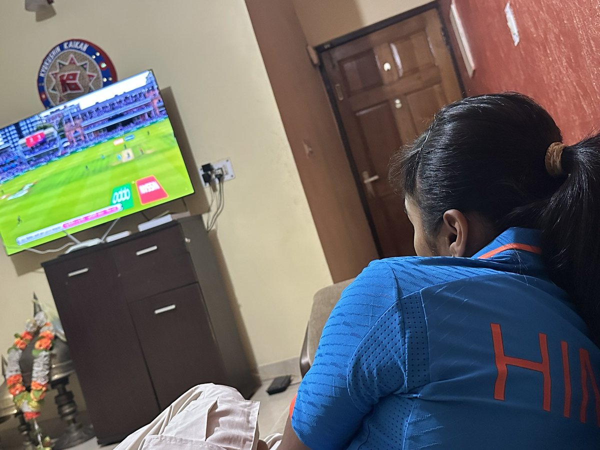 Hima Das (@himadas8) on Twitter photo Cricket is not just a game it is an emotion.We proud of you @Indiancricketteam💙 Cricket is not just a game it is an emotion.We proud of you @Indiancricketteam💙