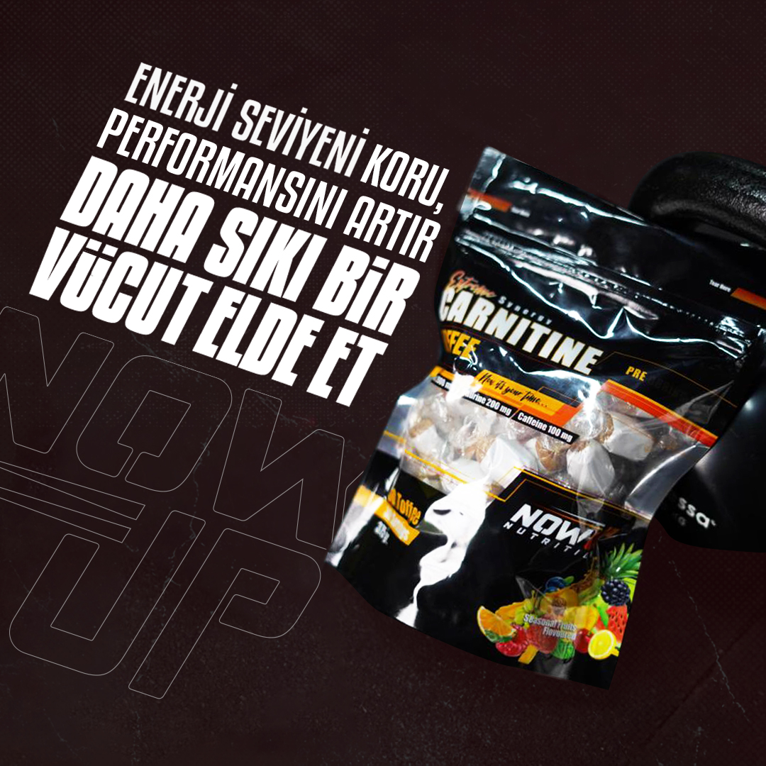 NowUpNutrition's tweet photo. Trendyol’un yeni yıldızı Extreme Synergy Carnitine Toffee indirimli fiyatıyla Trendyol ve https://t.co/sbqPaNVt6c’da seni bekliyor.🤩
Antrenman öncesi kullan, yağ yakımını hızlandır, performansını boostla!⚡️🚀
Unutma, şimdi senin zamanın…😏
#nowupnutrition #nowup #lcarnitine https://t.co/6D17Jn3KLf