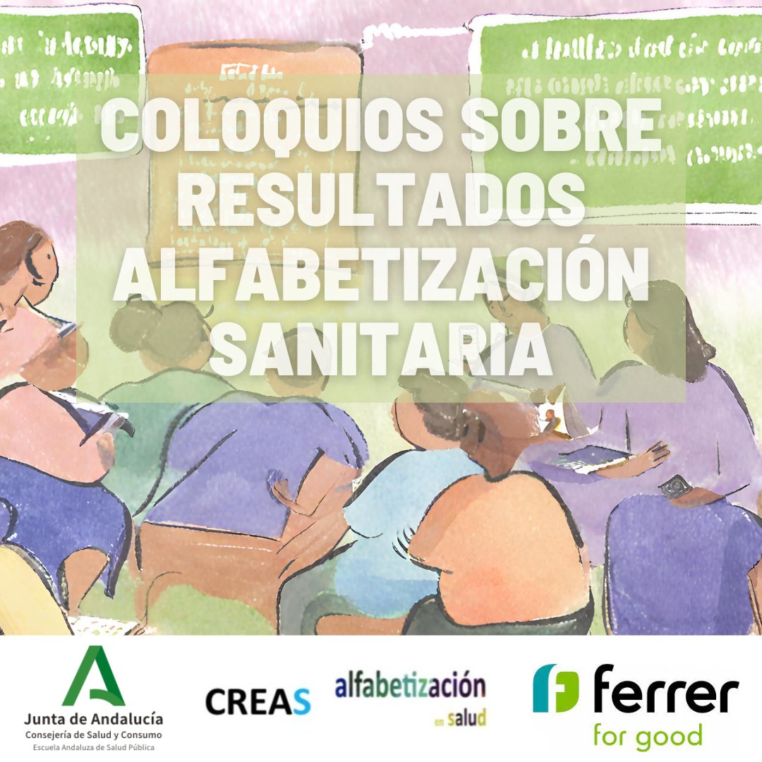 EASPsalud's tweet photo. #AlfabetizaciónSalud
Coloquios Resultados Alfabet. Sanitaria

https://t.co/OKUn6pMtkW

2º COLOQ
28N - 19h: No queremos tener otro susto. 2os eventos
      ✅ Miguel González. Soc. Extremeñ. Cardio
      ✅ Joan Lozano @CAMFiC 
      ✅ Margarita Reina. Asoc. Reha. Cardiaca. https://t.co/ujfqtotEDh