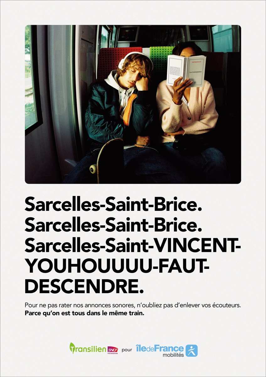 ROSA PARIS x SNCF Transilien x Séverine