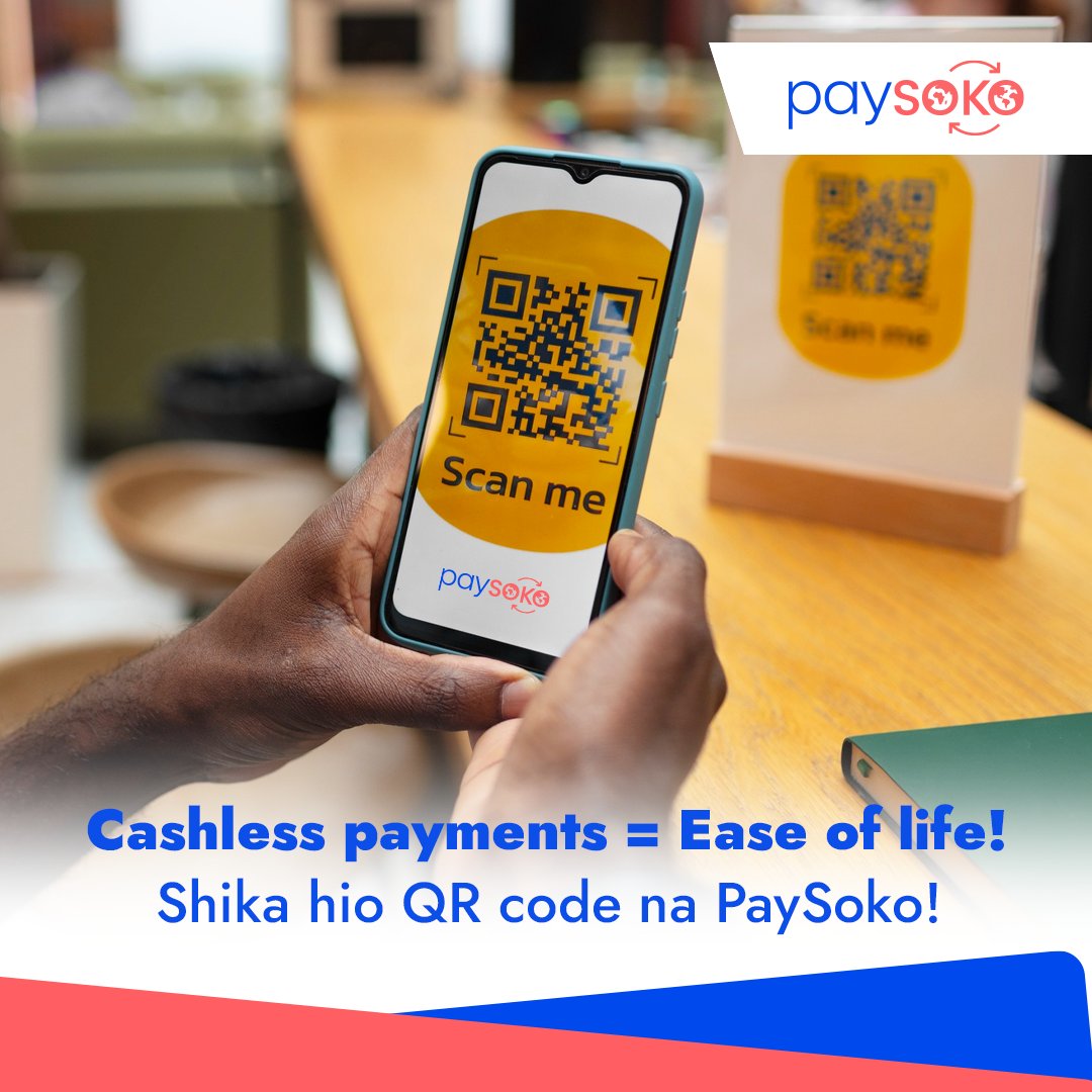 paysoko1's tweet photo. Msee ako na PaySoko anafunga deal na haraka sana! Ni easy tu! 😎💸 

#CashlessSociety #EntrepreneurLife #CashlessPayment #PaySoko https://t.co/kdgoklxSJG
