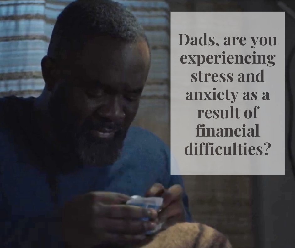 HeartlinesZA's tweet photo. Dads, are you experiencing stress and anxiety as a result of financial difficulties? If so, how do you deal with it?
#fathersmatterza https://t.co/W4cyElP1qQ