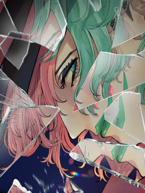 流行りに合いそうだなと思った絵がほぼ同じ顔の角度で笑ってる