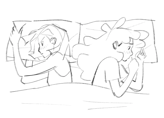 school band trip where they have to share a bed