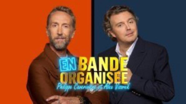 📈 #Audiences | #France2 

✨ Vous étiez 1,2M hier pour #EnBandeOrganisée avec <a href="/alexvizorek/">Alex Vizorek</a> et <a href="/philentourage8/">philippe caveriviere</a> : Merci pour votre fidélité 🙏🏻

 📌 Rdv dimanche 3/12 à 17.45 avec Stéphane de Groodt 

▶️ Dispo sur france.tv