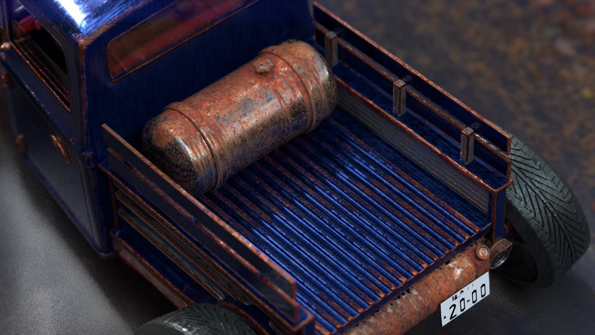 MrWithered's tweet photo. Project Truck - Texturing Midterm

done with Substance Painter https://t.co/QOR5sQRss8
