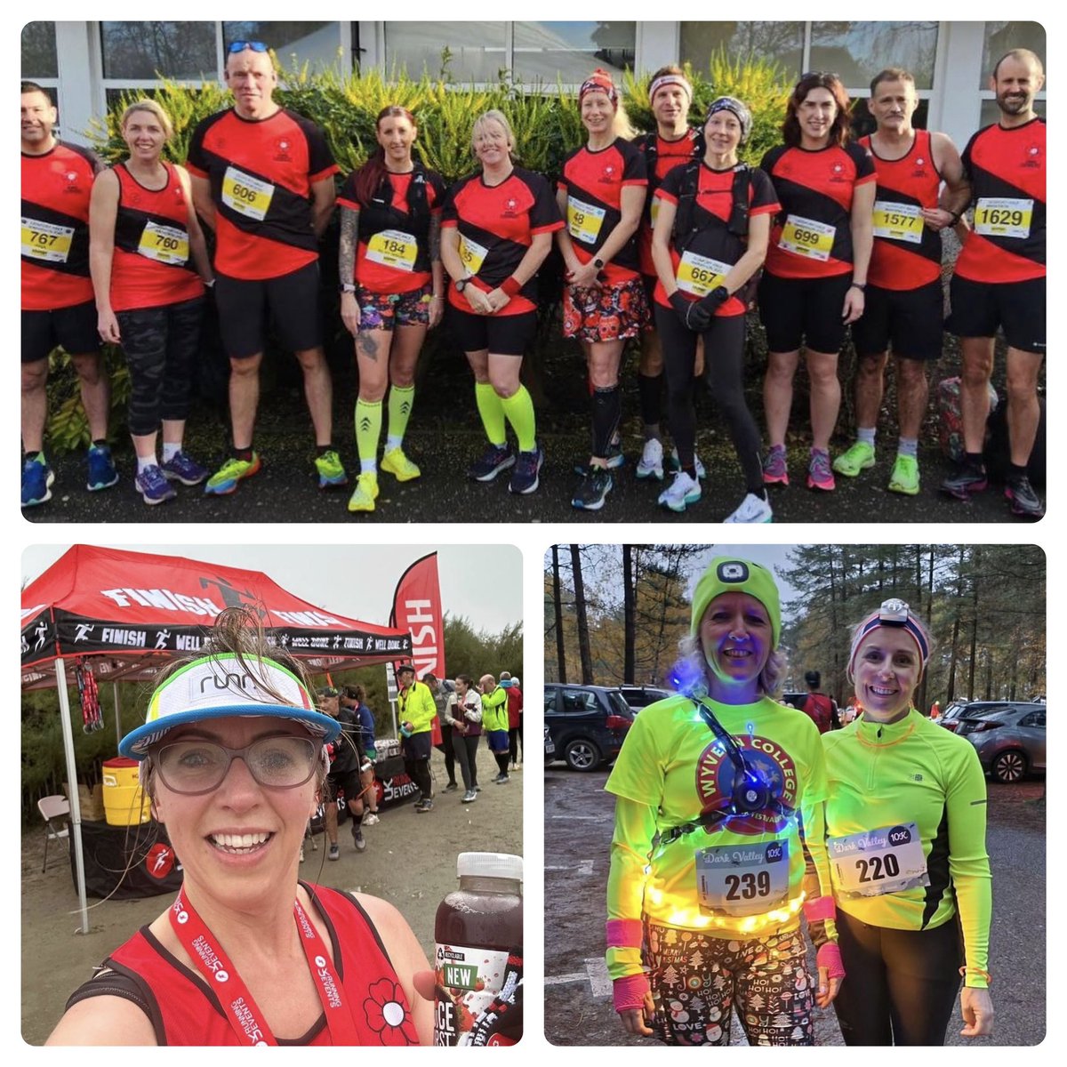 HamwicHarriers's tweet photo. A few pictures/updates from the weekend with #teamhamwic at the Gosport Half Marathon, Harriet at the Wittering 10k and Debbie at the Dark Valley 10k, we also had a few parkrun PB’s too for Caroline, Charlotte and Sarah ❤️🖤👏🏼👏🏼 https://t.co/kZXQHnnBRM