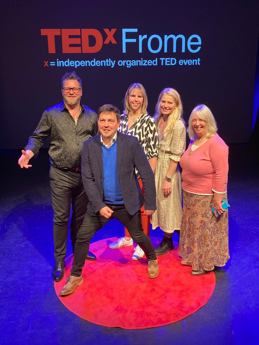 Such a wonderful afternoon of inspirational speakers sharing ‘ideas worth spreading’ <a href="/MerlinTheatrePr/">MerlinTheatrePr</a> <a href="/TheMayorofFrome/">The Mayor of Frome</a> #frome #merlintheatre #TEDxFrome
