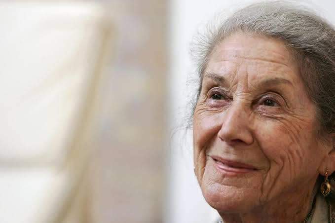 'Everyone ends up moving alone towards the self.'
#NadineGordimer. 
#SouthAfricanWriter. 
#NobelLaureate. 
#OnThisDay.