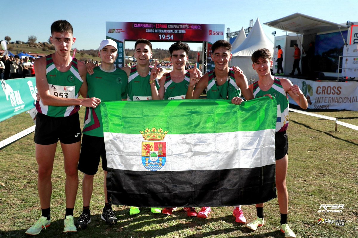 🏆La Esc. Atl. Plasencia Campeona en #CrossXClubes Sub18🏆 ¡Enhorabuena!
<a href="/FJyD/">Fundación Jóvenes y Deporte 🅵🅹🆈🅳 💚🤍🖤</a> <a href="/jovendeportEXT/">Jóvenes y Deportes Extremadura</a> <a href="/DiputacionCC/">DiputacionCC</a>