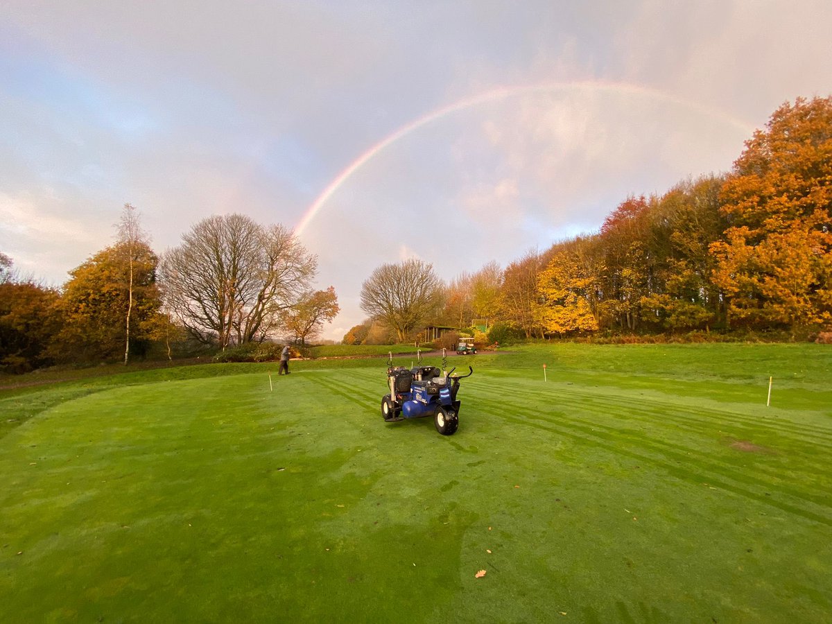 Our double <a href="/air2g2/">Air 2G2 Hire From Bancroft Amenities</a> are out today. Not a. Lot of options at the moment to help water movement but this is the less disruptive. #balgolf