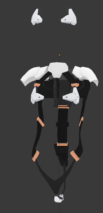 88式スーツの改造と89式補助器のあくようれい 2枚目は下から 