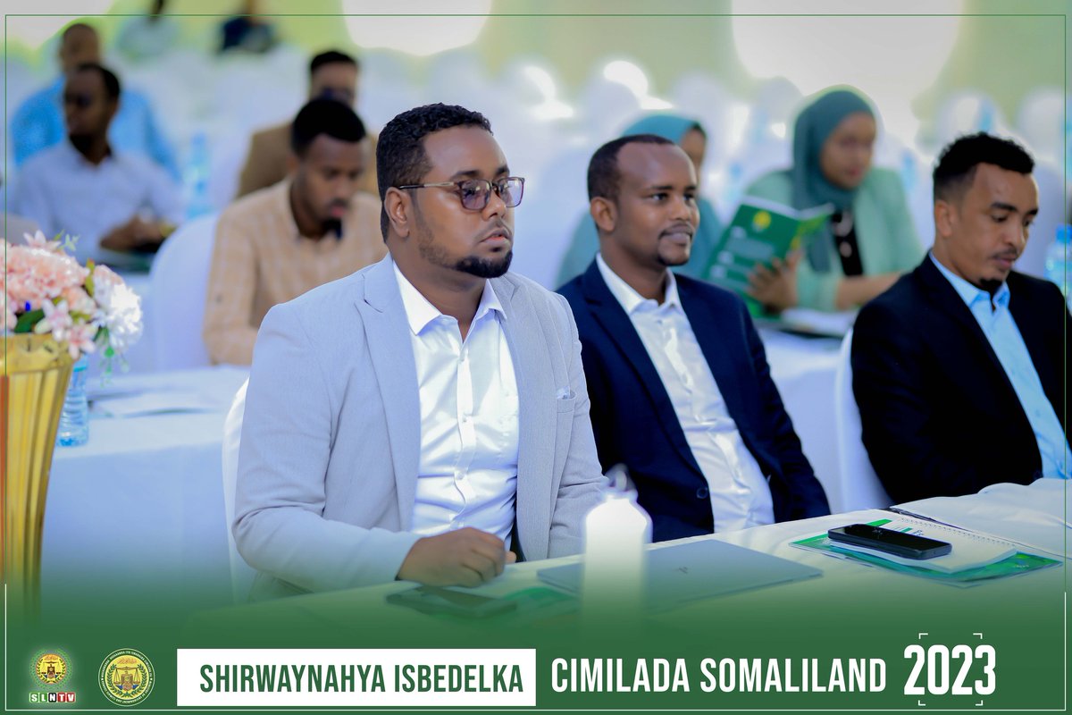 SDGSomaliland's tweet photo. The vice president of the Republic of #Somaliland , Abdirahman Saylici, has officially opened the Somaliland Climate Change Conference. 
Theme of the year: Towards Nature-Based Climate Change Resilience, Adaptation, and Mitigation

#SDG @MOECC_JSL @MDuale1 
#ClimateAction https://t.co/K8pl6vDqFs