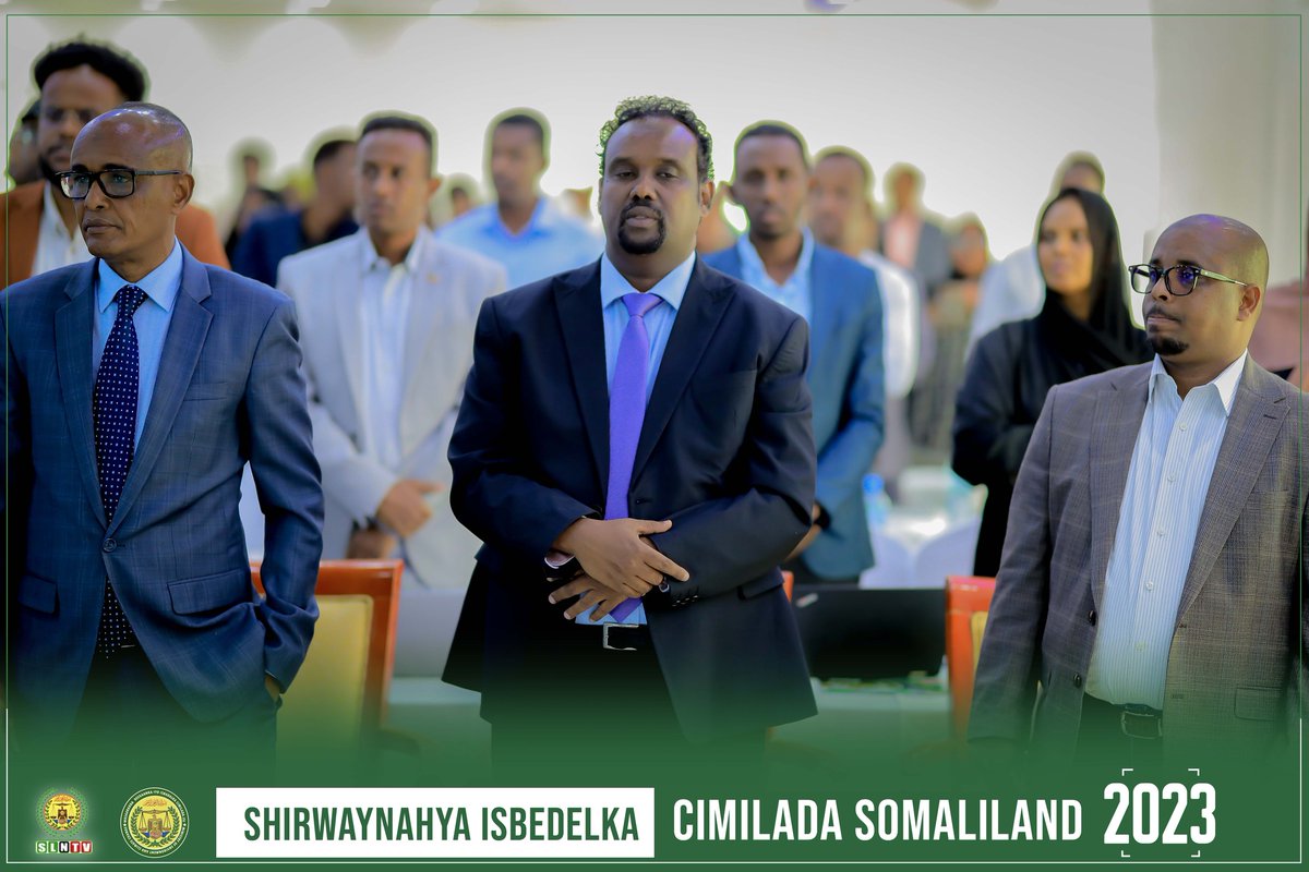 SDGSomaliland's tweet photo. The vice president of the Republic of #Somaliland , Abdirahman Saylici, has officially opened the Somaliland Climate Change Conference. 
Theme of the year: Towards Nature-Based Climate Change Resilience, Adaptation, and Mitigation

#SDG @MOECC_JSL @MDuale1 
#ClimateAction https://t.co/K8pl6vDqFs